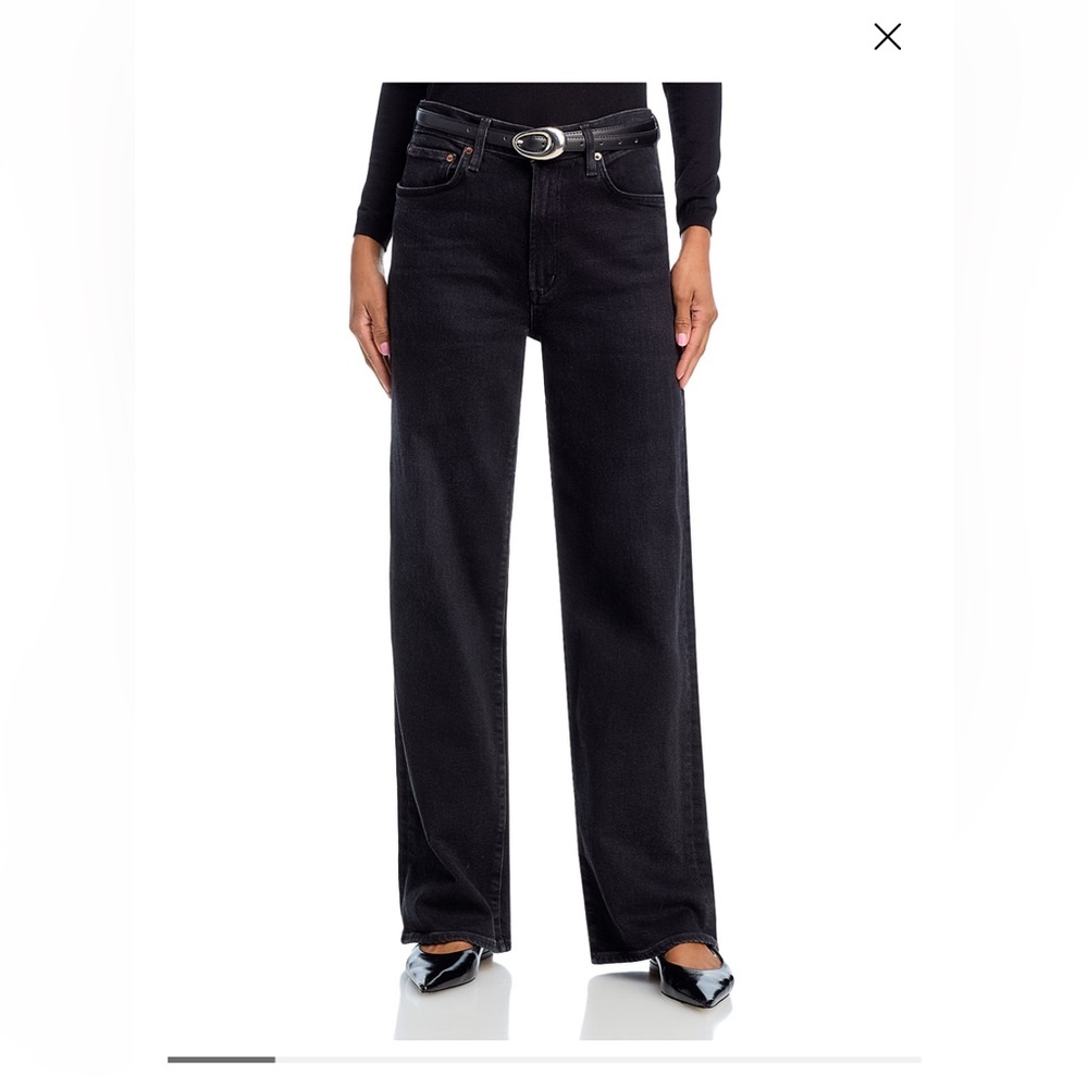 AGOLDE Harper Black Denim Jeans 26